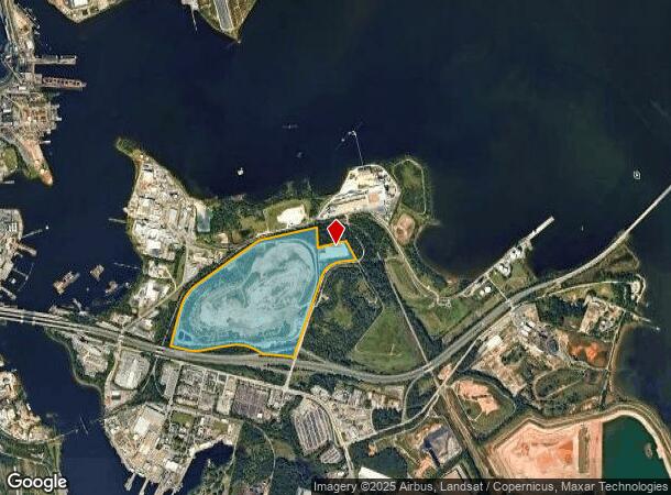 6100 Quarantine Rd, Curtis Bay, MD Parcel Map