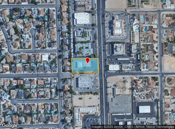  2021 S Jones Blvd, Las Vegas, NV Parcel Map