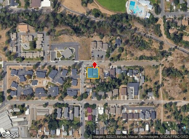  1608 E Hartson Ave, Spokane, WA Parcel Map