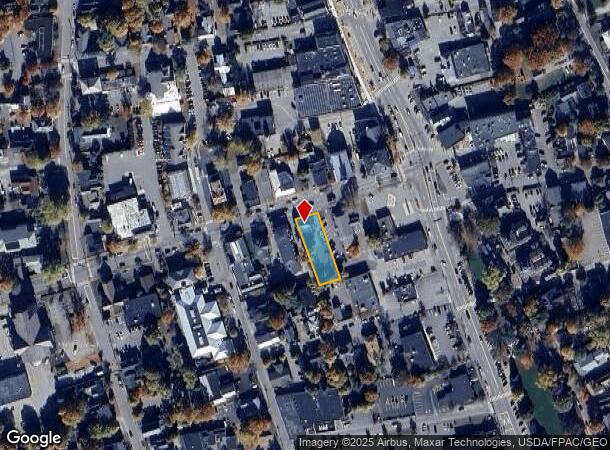  9 Pleasant St, Brunswick, ME Parcel Map