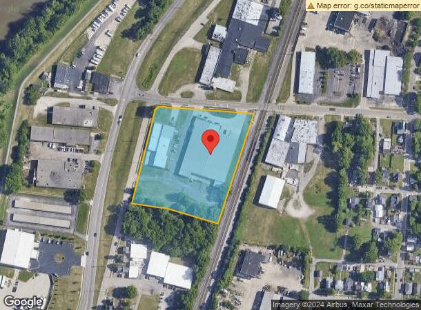  910 N 4Th St, Miamisburg, OH Parcel Map