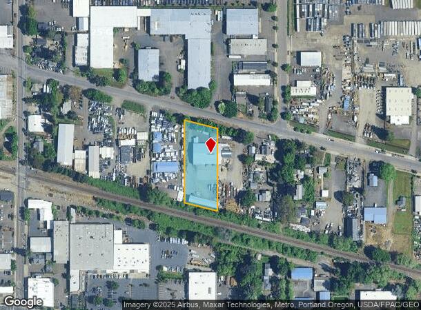  10738 Ne Marx St, Portland, OR Parcel Map