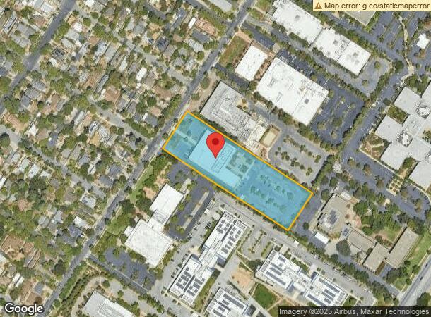  975 California Ave, Palo Alto, CA Parcel Map