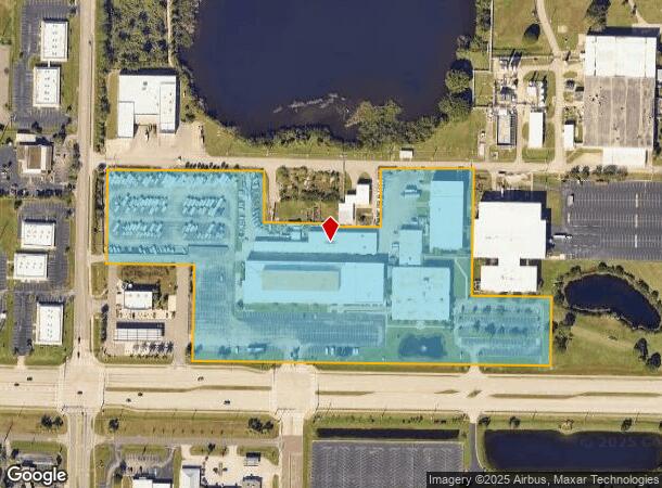 2465 Palm Bay Rd Ne, Palm Bay, FL Parcel Map