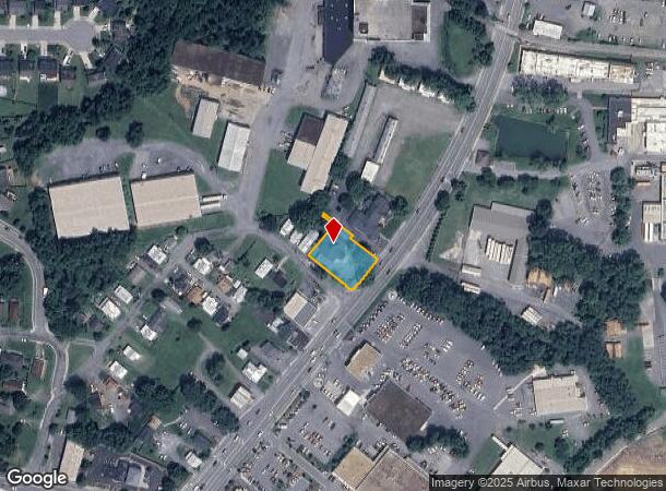  2055 Valley Ave, Winchester, VA Parcel Map