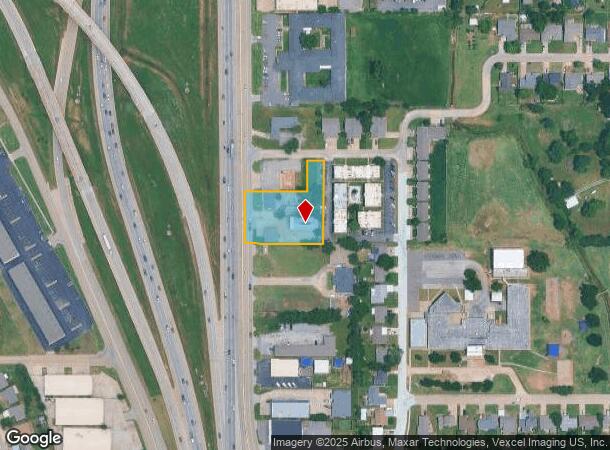  2022 N Broadway St, Moore, OK Parcel Map