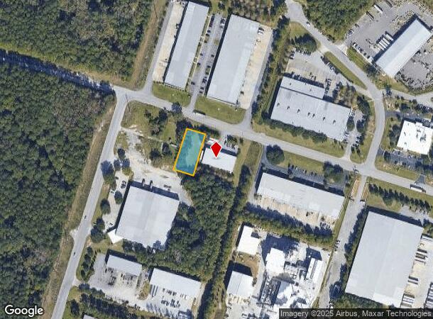 205 Bourne Blvd, Savannah, GA Parcel Map