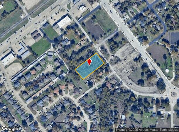 5600 Boone St, Sachse, TX Parcel Map