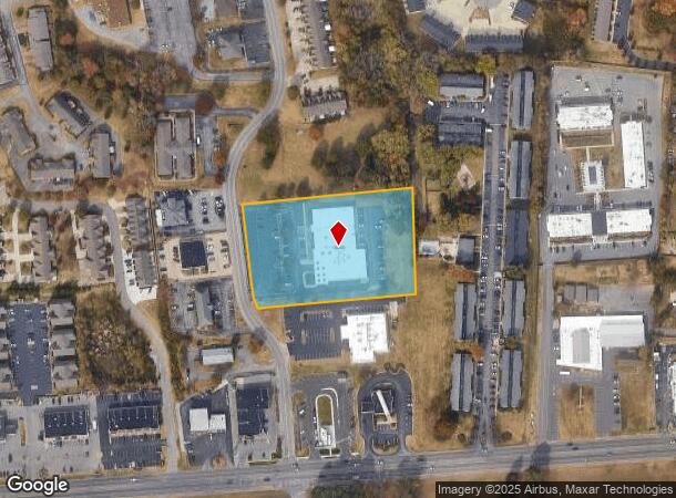  141 Hillcrest Dr, Clarksville, TN Parcel Map