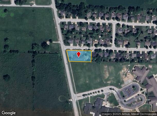  1314 W School St, Ozark, MO Parcel Map