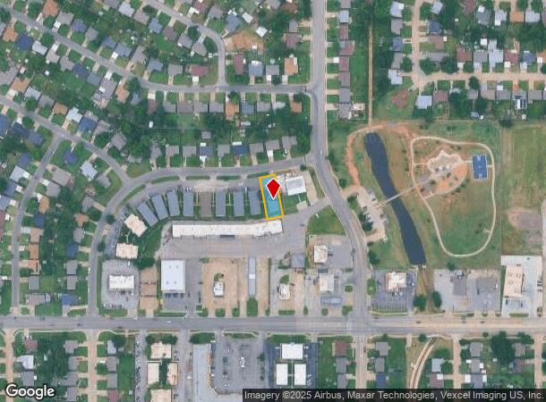 1444 N Norman Ave, Moore, OK Parcel Map