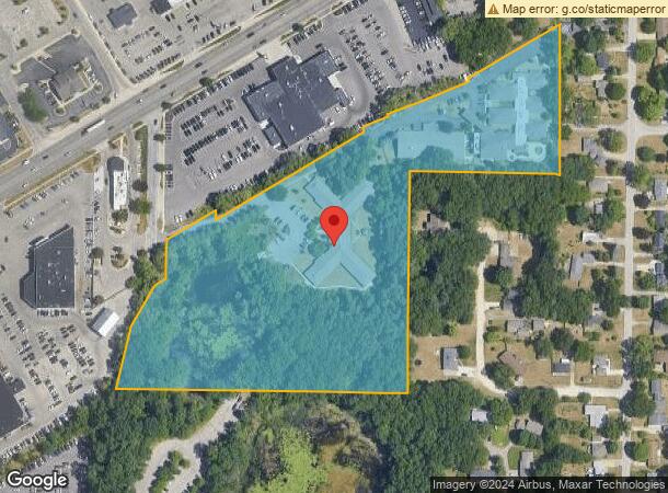  3740 Vista Springs Ave Ne, Grand Rapids, MI Parcel Map