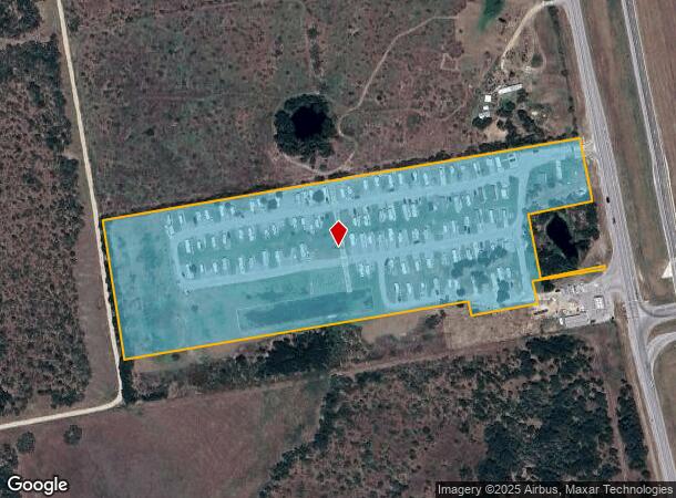 4889 N Us Highway 183, Lockhart, TX Parcel Map