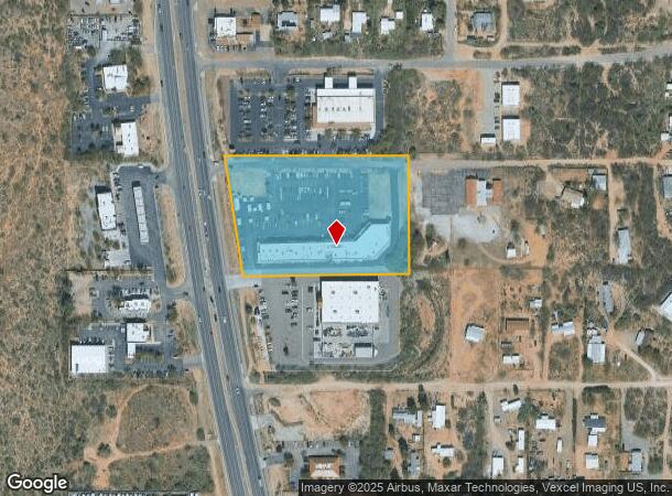  15908 N Oracle Rd, Tucson, AZ Parcel Map