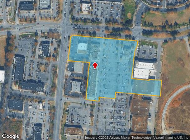  536 N Thompson Ln, Murfreesboro, TN Parcel Map