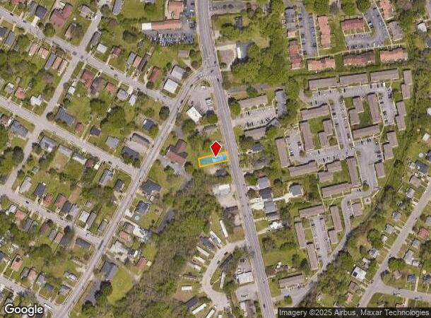  977 N King St, Hampton, VA Parcel Map