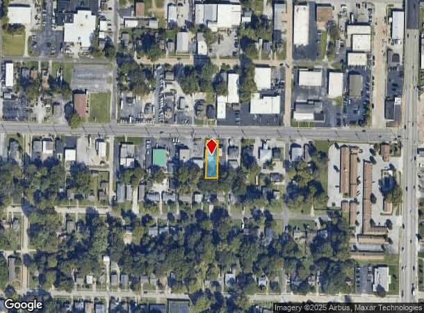  1640 E Saint Louis St, Springfield, MO Parcel Map
