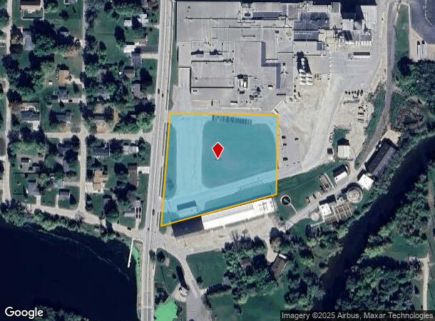  512 N Mill St, Weyauwega, WI Parcel Map