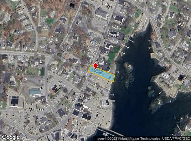 47 Townsend Ave, Boothbay Harbor, ME Parcel Map