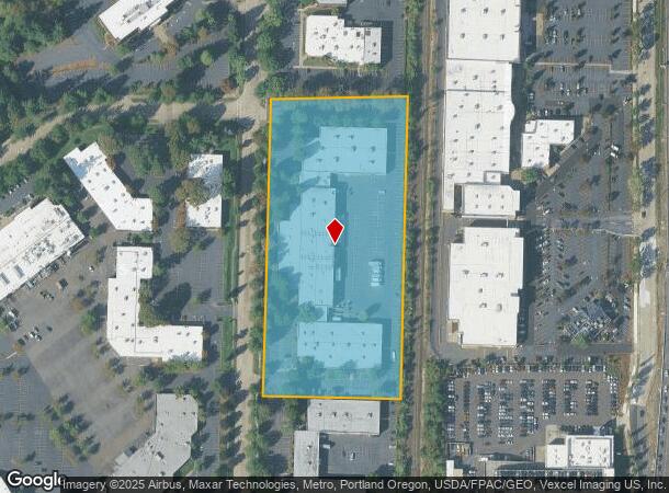  9000 Sw Nimbus Ave, Beaverton, OR Parcel Map