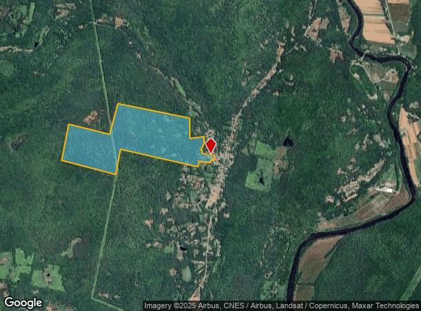 21 West St, Newfane, VT Parcel Map