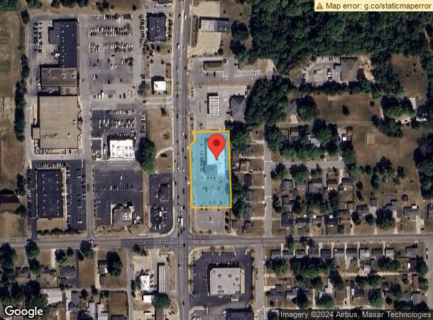  1233 N State St, Greenfield, IN Parcel Map