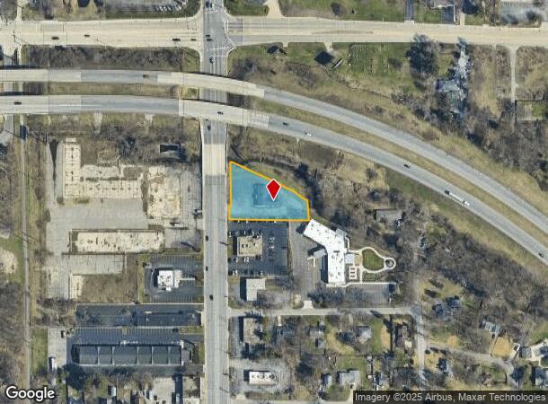  514 N Dixie Way, South Bend, IN Parcel Map