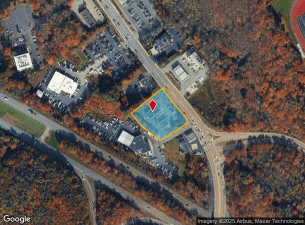  1972 Washington St, Hanover, MA Parcel Map