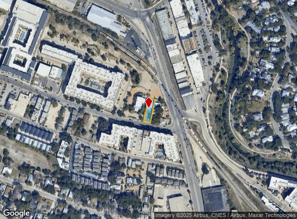  415 E Cevallos, San Antonio, TX Parcel Map