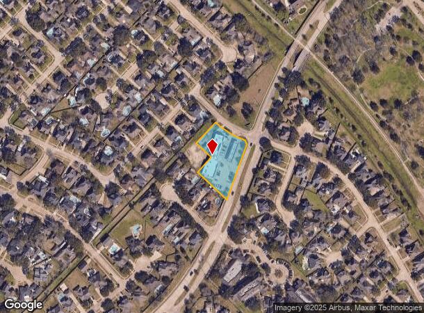 9639 Scarsdale Blvd, Pearland, TX Parcel Map
