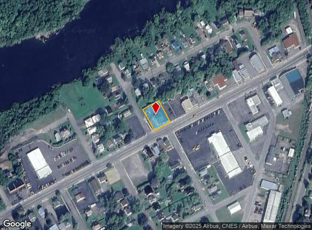 240 E Orvis St, Massena, NY Parcel Map