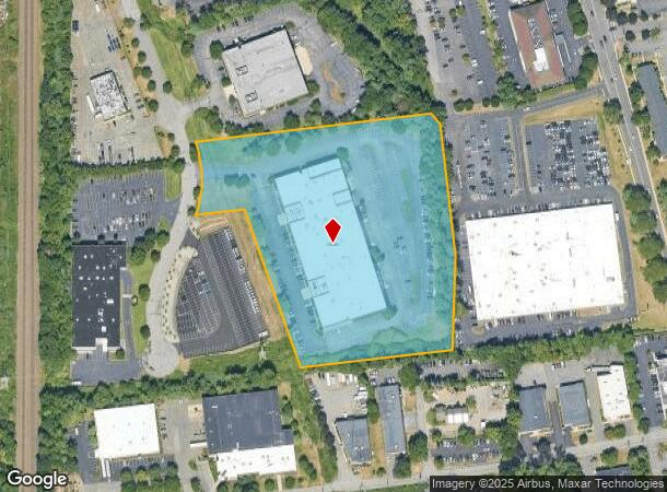  10 Industrial Ave, Mahwah, NJ Parcel Map