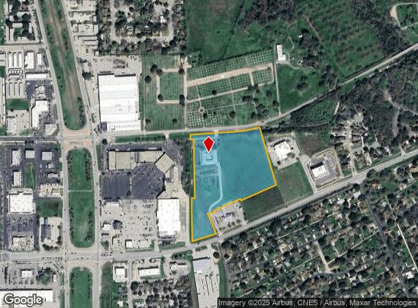 1627 E Walnut St, Seguin, TX Parcel Map