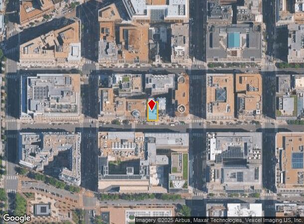  1319 F St Nw, Washington, DC Parcel Map