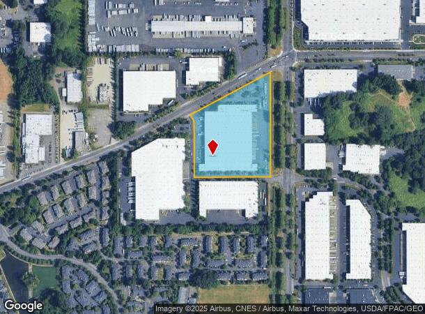  6208 S 231St St, Kent, WA Parcel Map