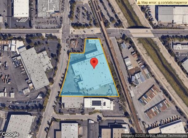  20434 S Santa Fe Ave, Long Beach, CA Parcel Map