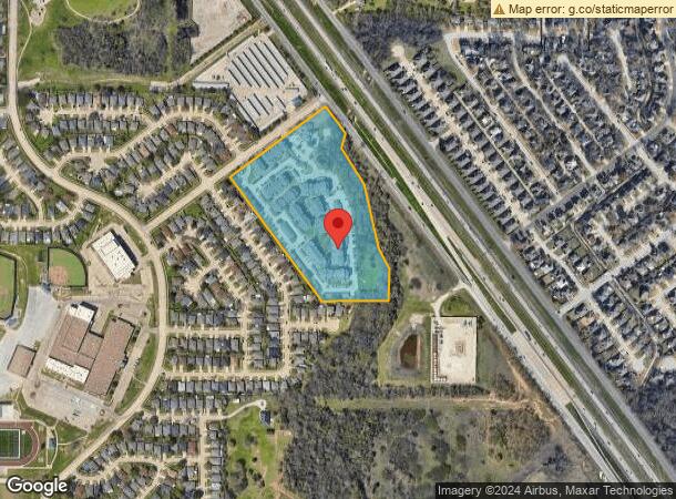  5700 Median Way, Arlington, TX Parcel Map