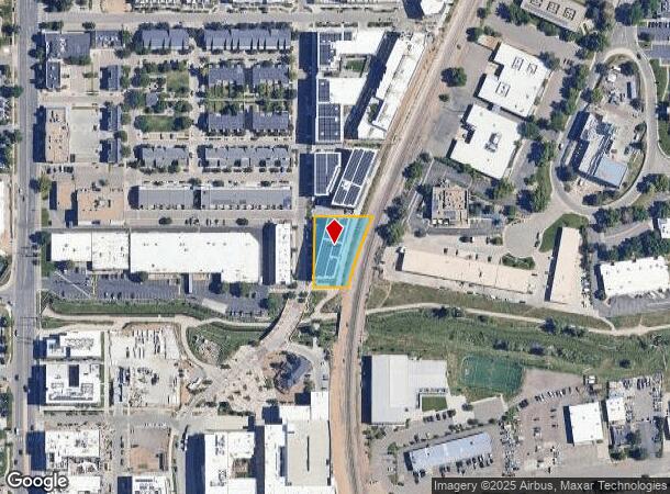  2440 Junction Pl, Boulder, CO Parcel Map