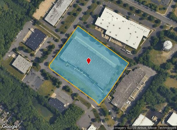  1265 Glen Ave, Moorestown, NJ Parcel Map