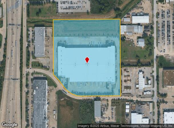 10650 Okanella St, Houston, TX Parcel Map