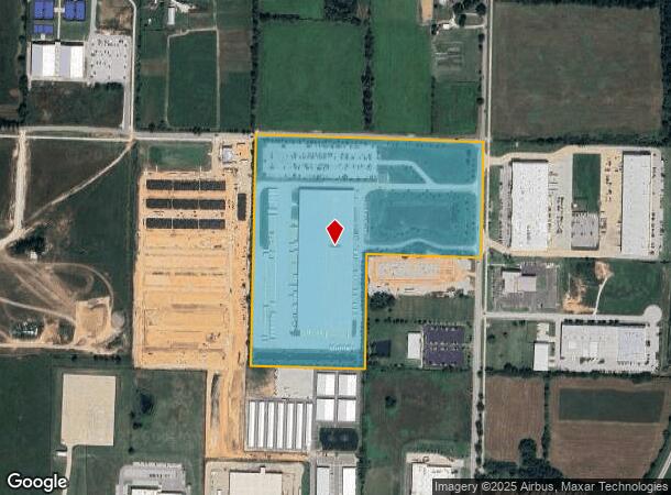 400 N Goad Springs St, Lowell, AR Parcel Map