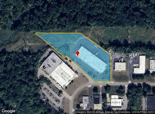 7700 Hub Pkwy, Cleveland, OH Parcel Map