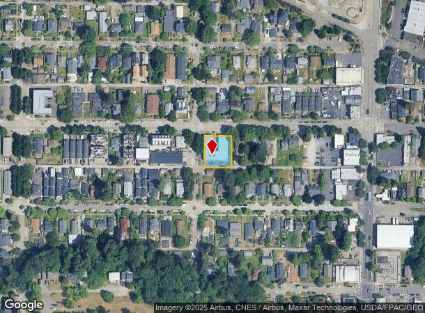  1201 S Cloverdale St, Seattle, WA Parcel Map