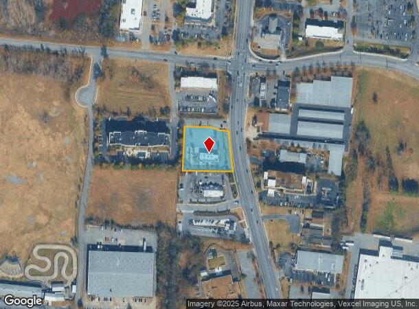  307 N Thompson Ln, Murfreesboro, TN Parcel Map