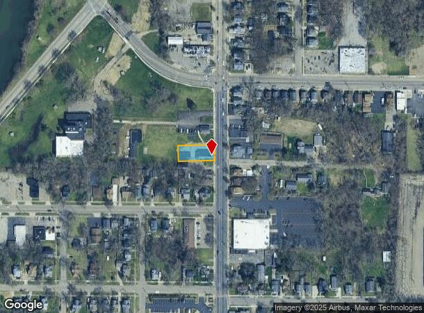  1504 S Burdick St, Kalamazoo, MI Parcel Map
