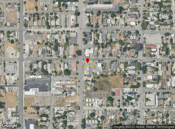 1393 N D St, San Bernardino, CA Parcel Map