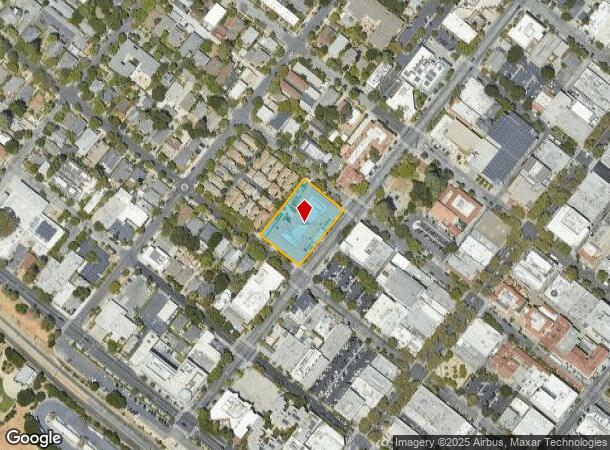  245 Lytton Ave, Palo Alto, CA Parcel Map