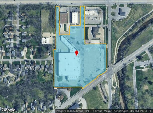  3330 E 33Rd St, Des Moines, IA Parcel Map