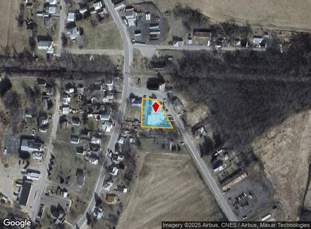  721 Hall Rd, Lisbon, NY Parcel Map