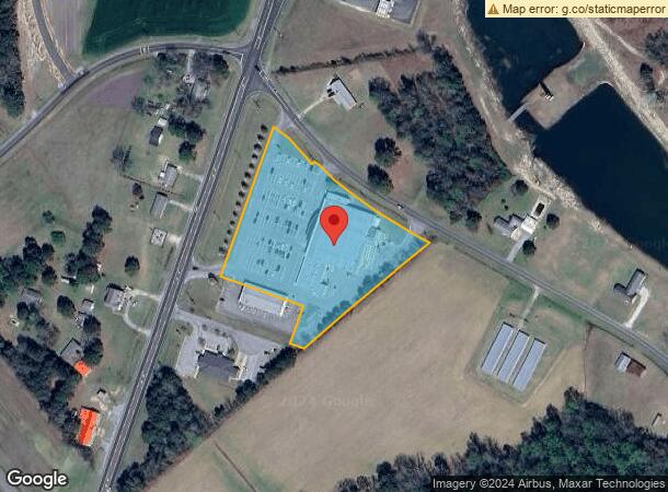  5909 Hwy 11 S, Pink Hill, NC Parcel Map